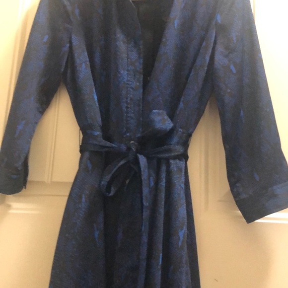 Banana Republic size 6 blue long dress - Picture 9 of 9